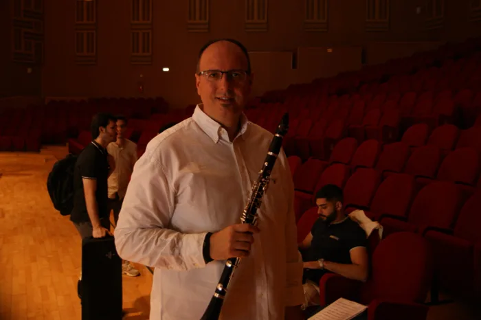 A moment in the concert hall
